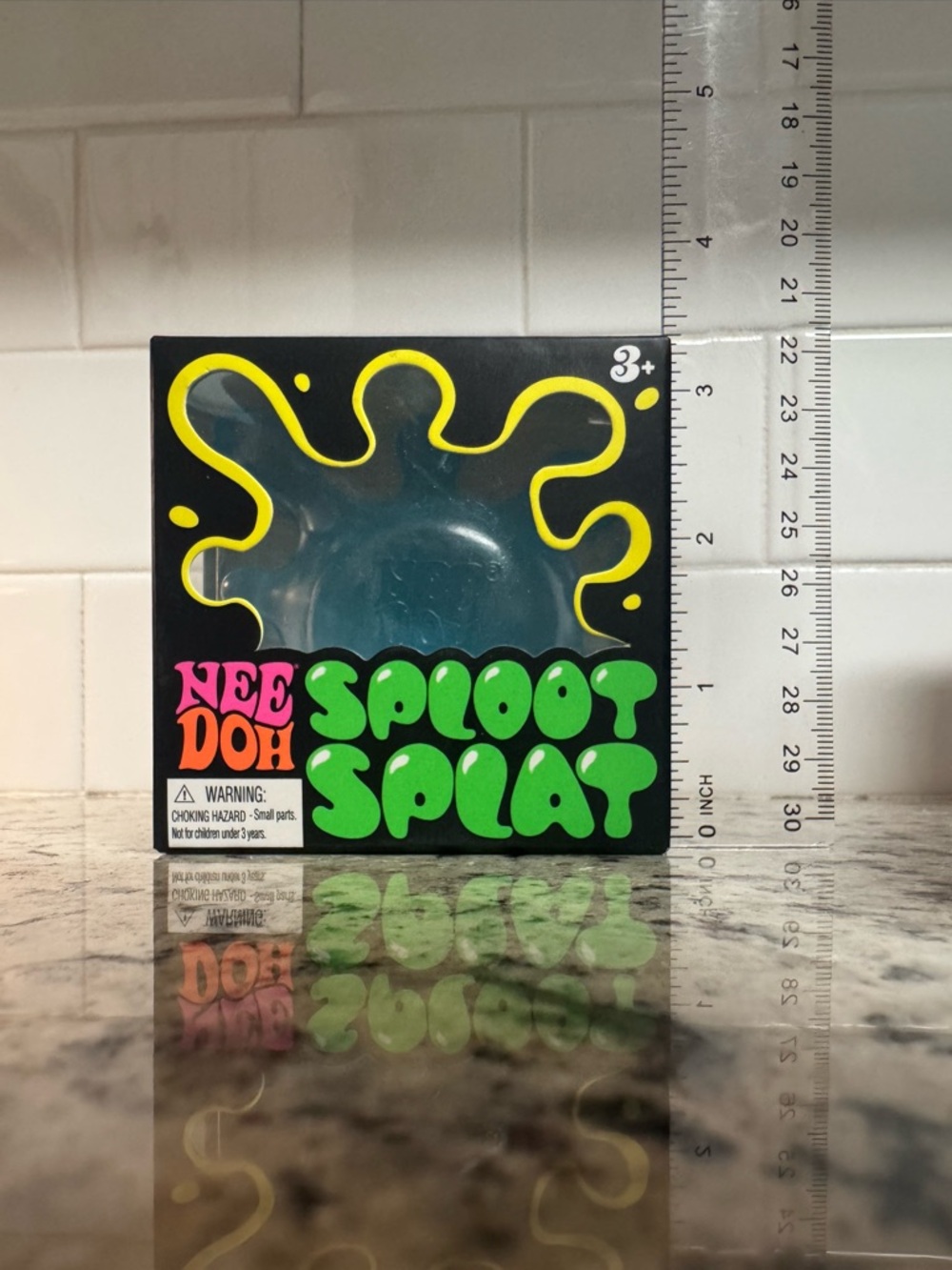 Nee Doh Splooot Splat Stress Ball Toy - Blue - Picture 2 of 6
